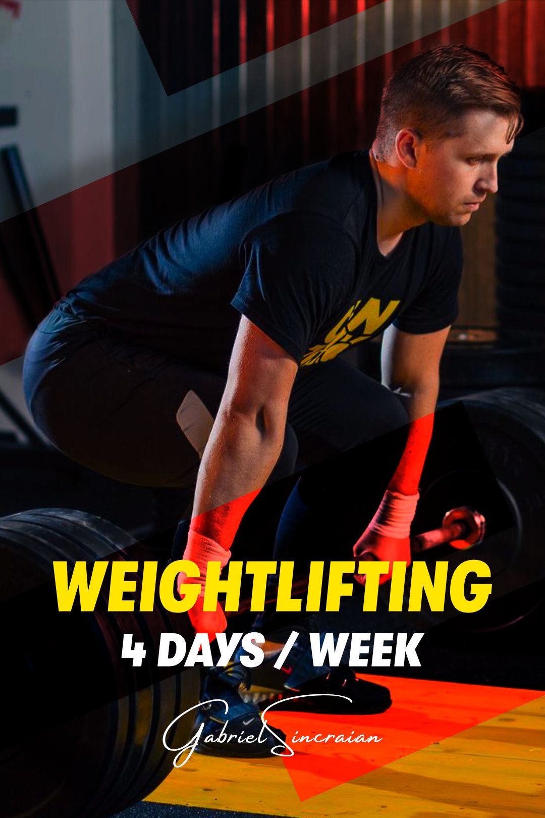 Gabriel Sîncrăian - 4 Days / Week Weightlifting
